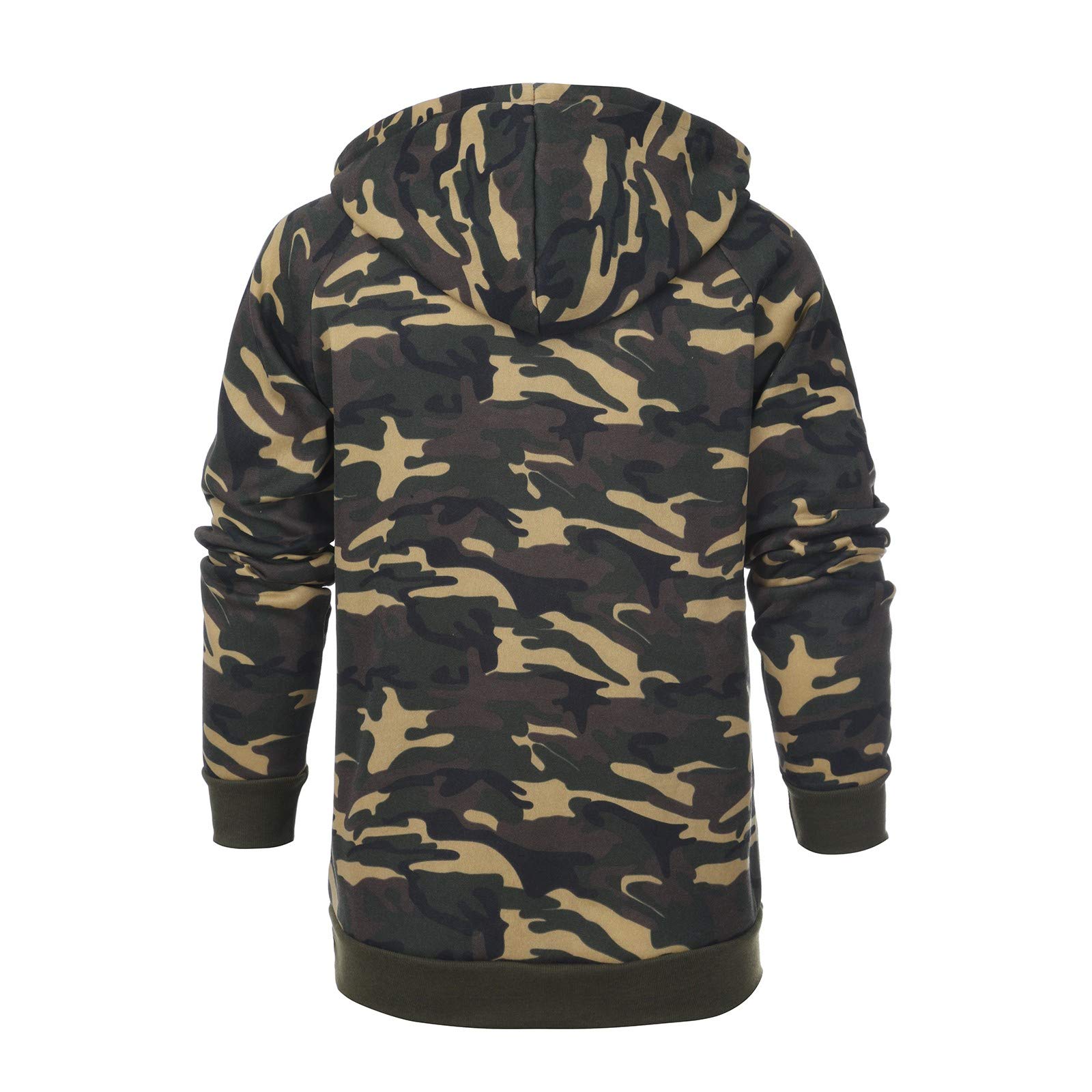 Alban Zipper Detail Drawstring Hoodie & Sweatpants