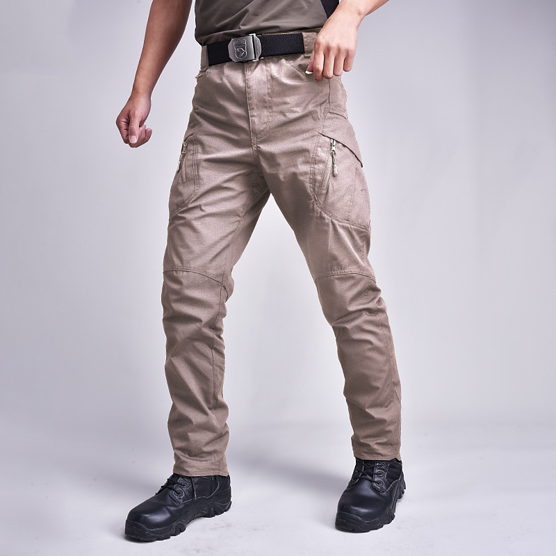 Men's Outdoor Multiple Pockets Full Length Pants