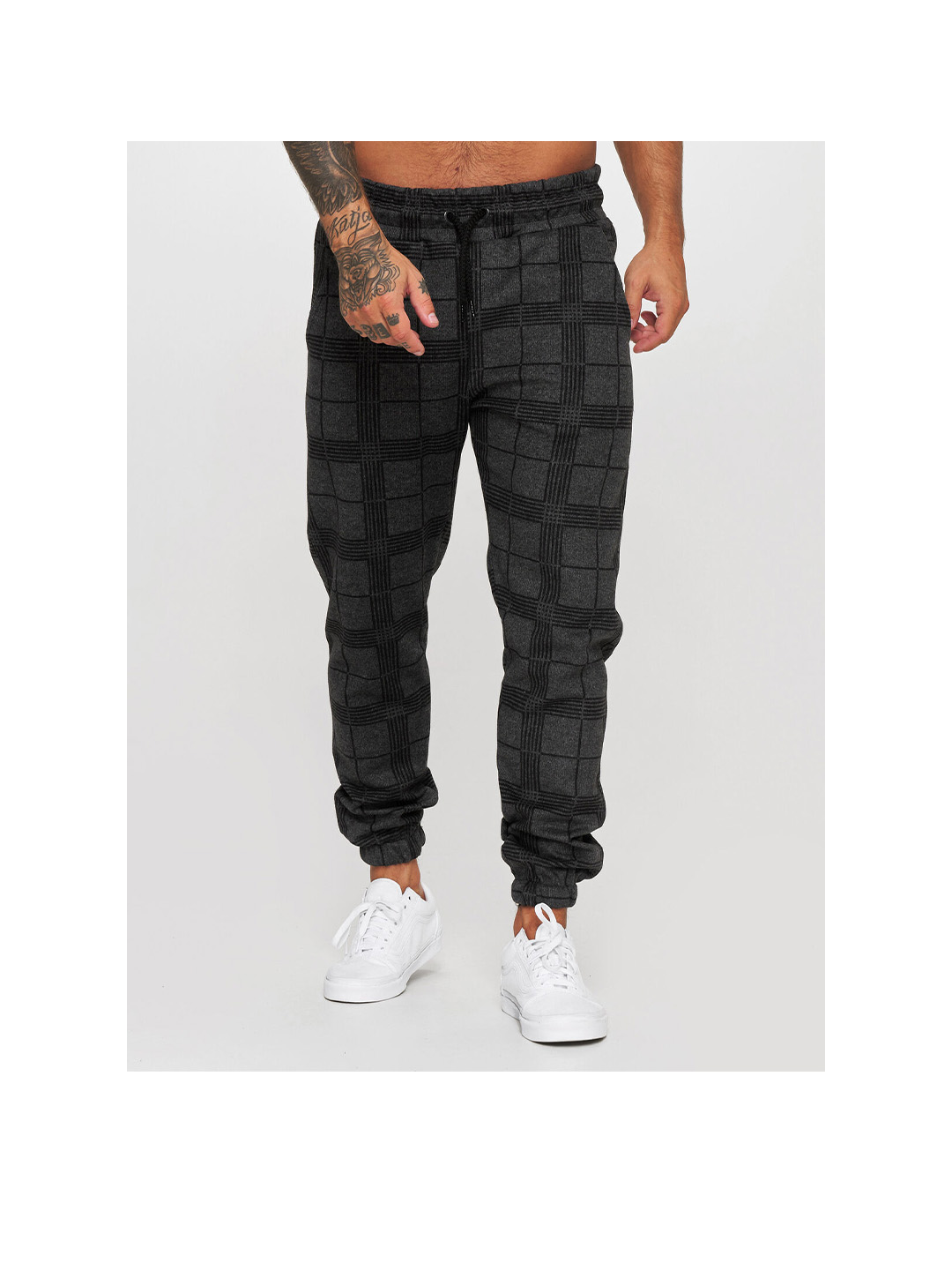 Men's 3D Printing Drawstring Elastic Casual Jogger