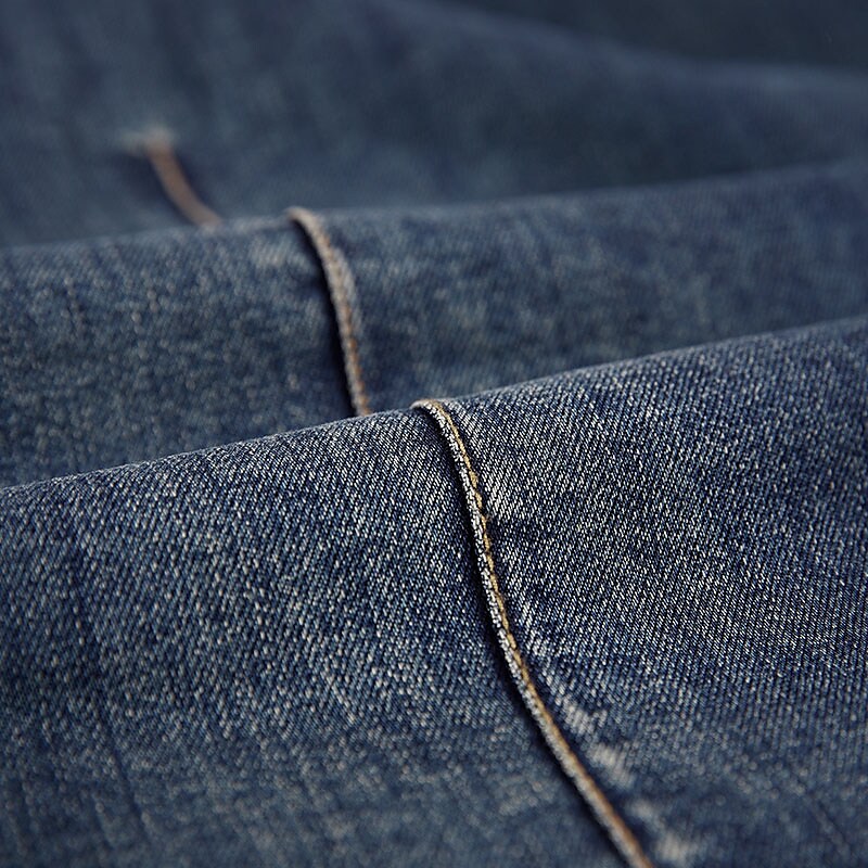 Men's Denim Faux Sherpa Lined Trucker Jacket Vintage Style