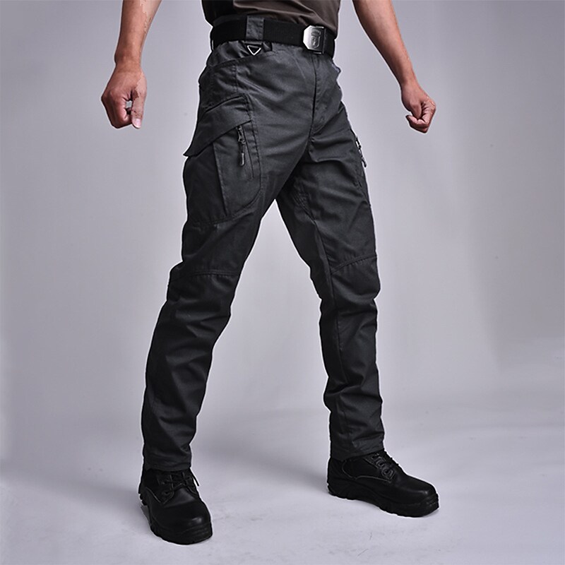 Men's Outdoor Multiple Pockets Full Length Pants