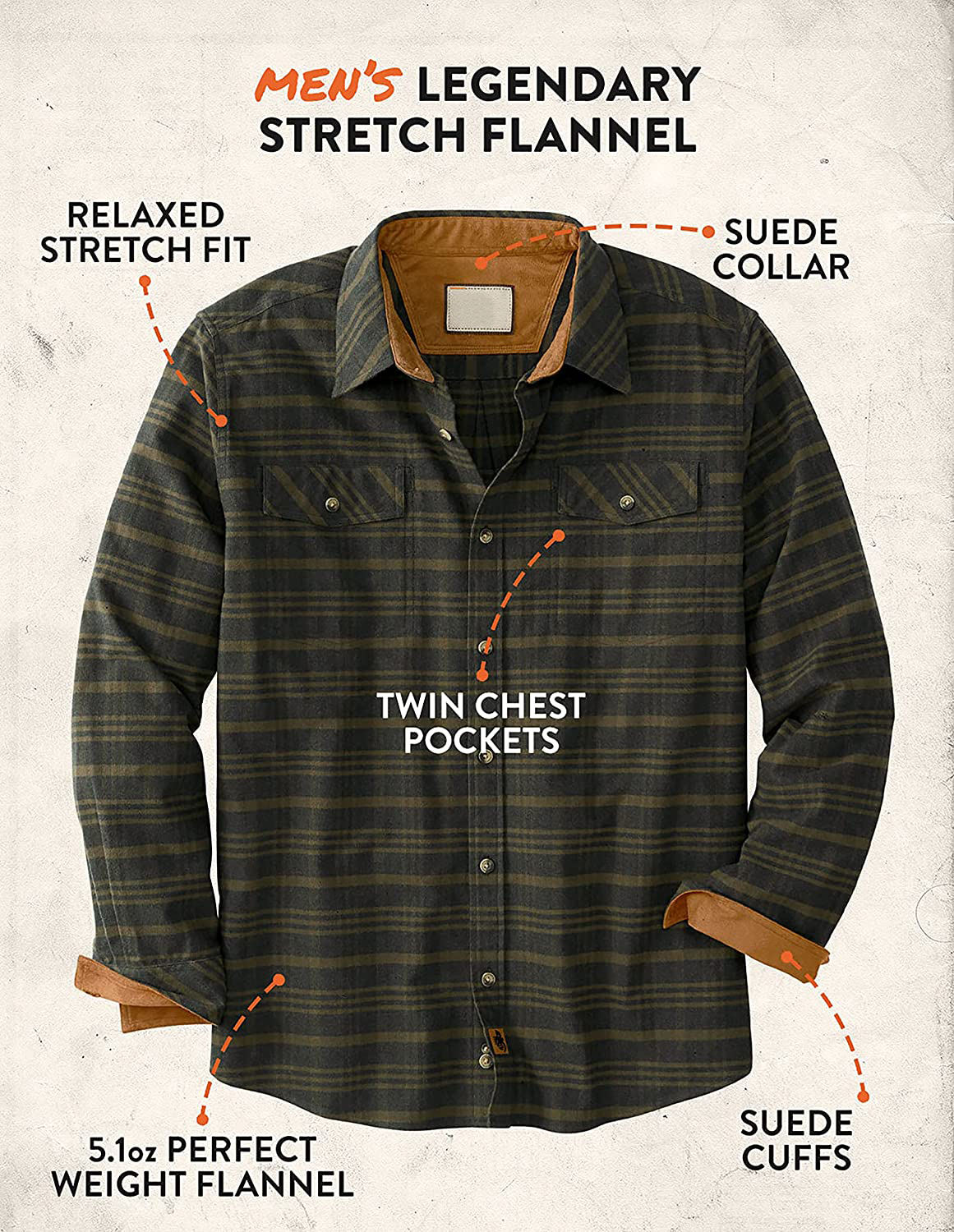 Men's Buck Camp Flannel Shirt