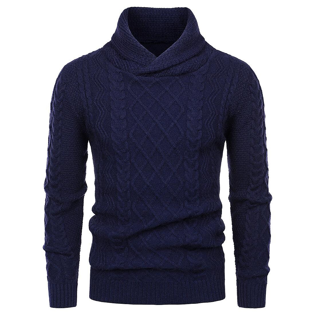 shawl collar pullover men