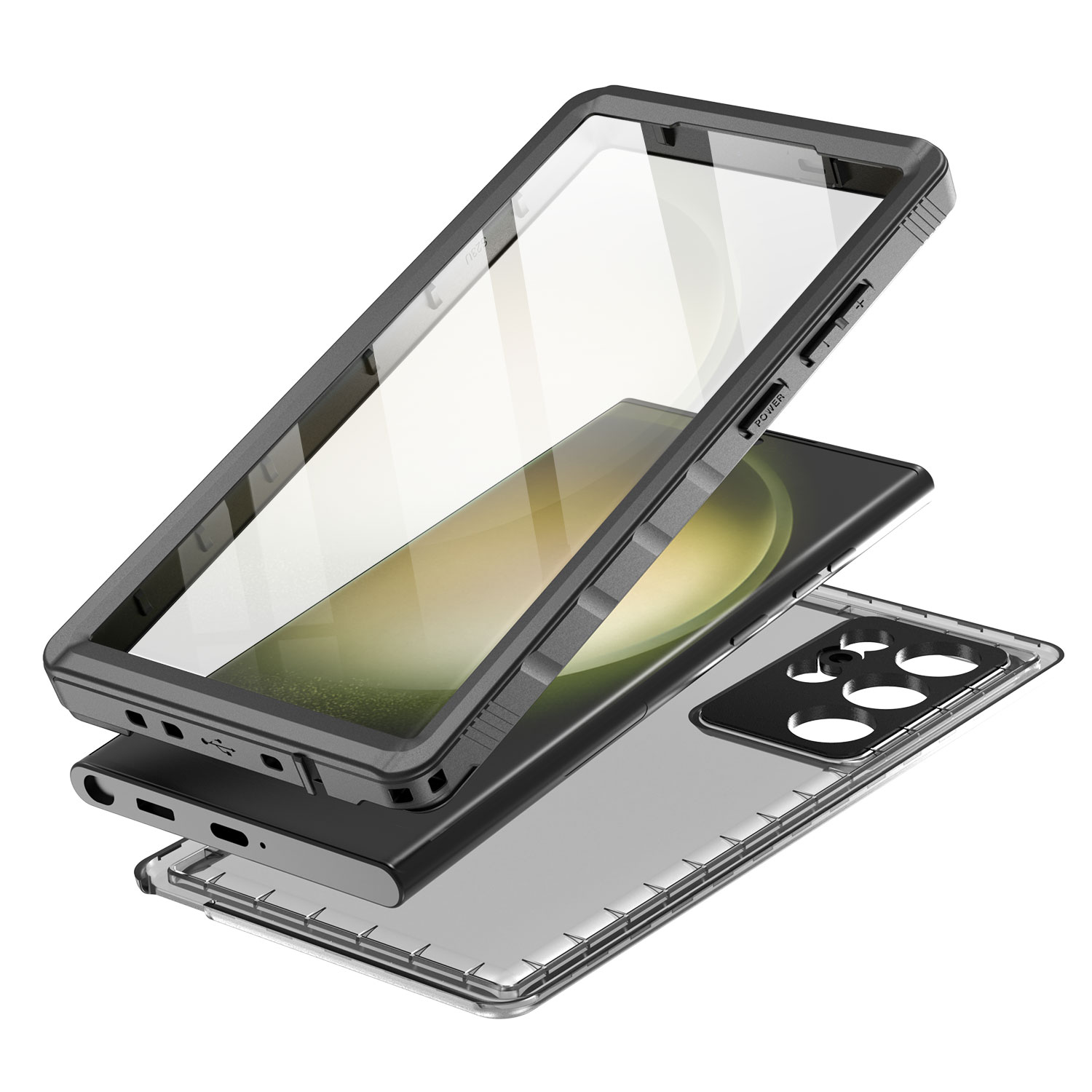 Waterproof Case for Galaxy S23 Ultra