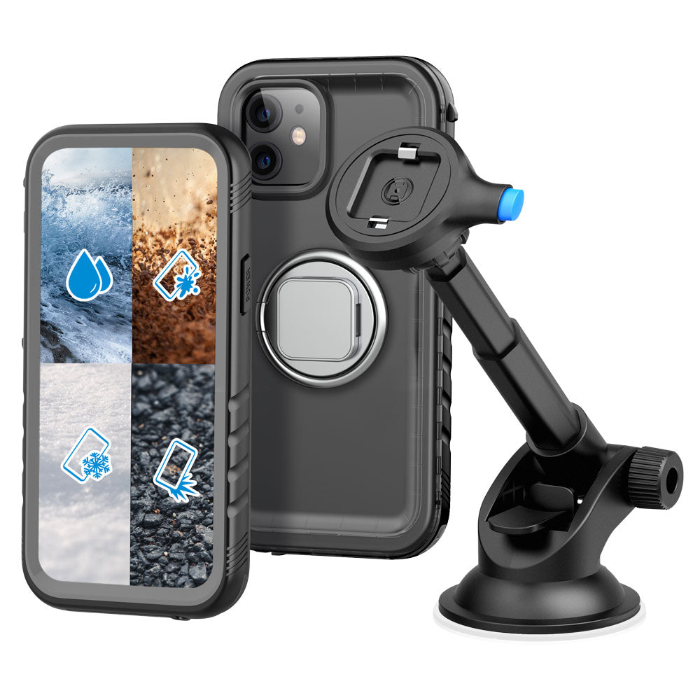 car mount phone holder iPhone 12 case waterproof