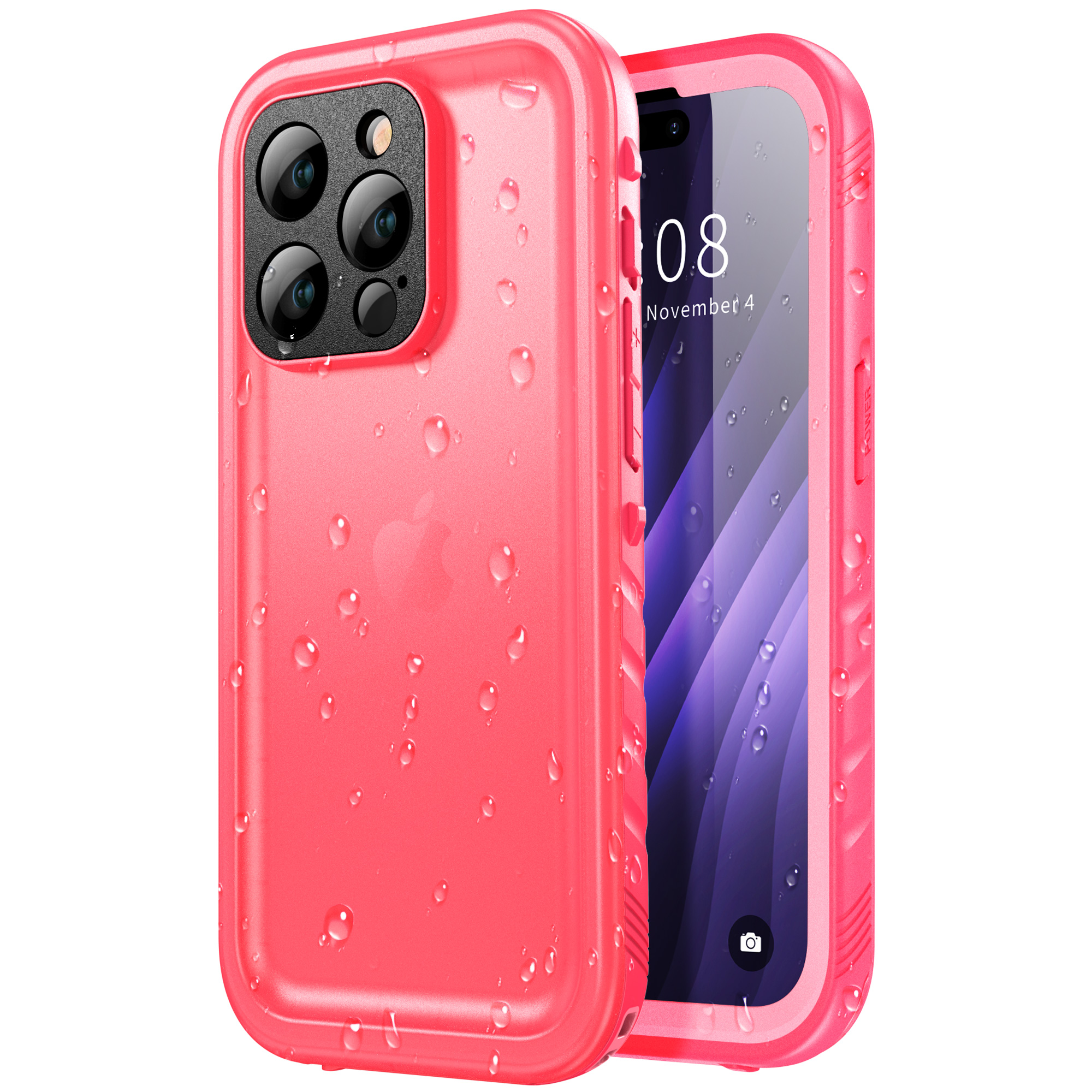 This pack contains a waterproof, shockproof case for iPhone 11 Pro
