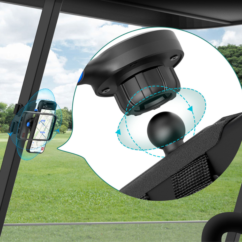 golf cart Strap phone Mount - SPORTLINK