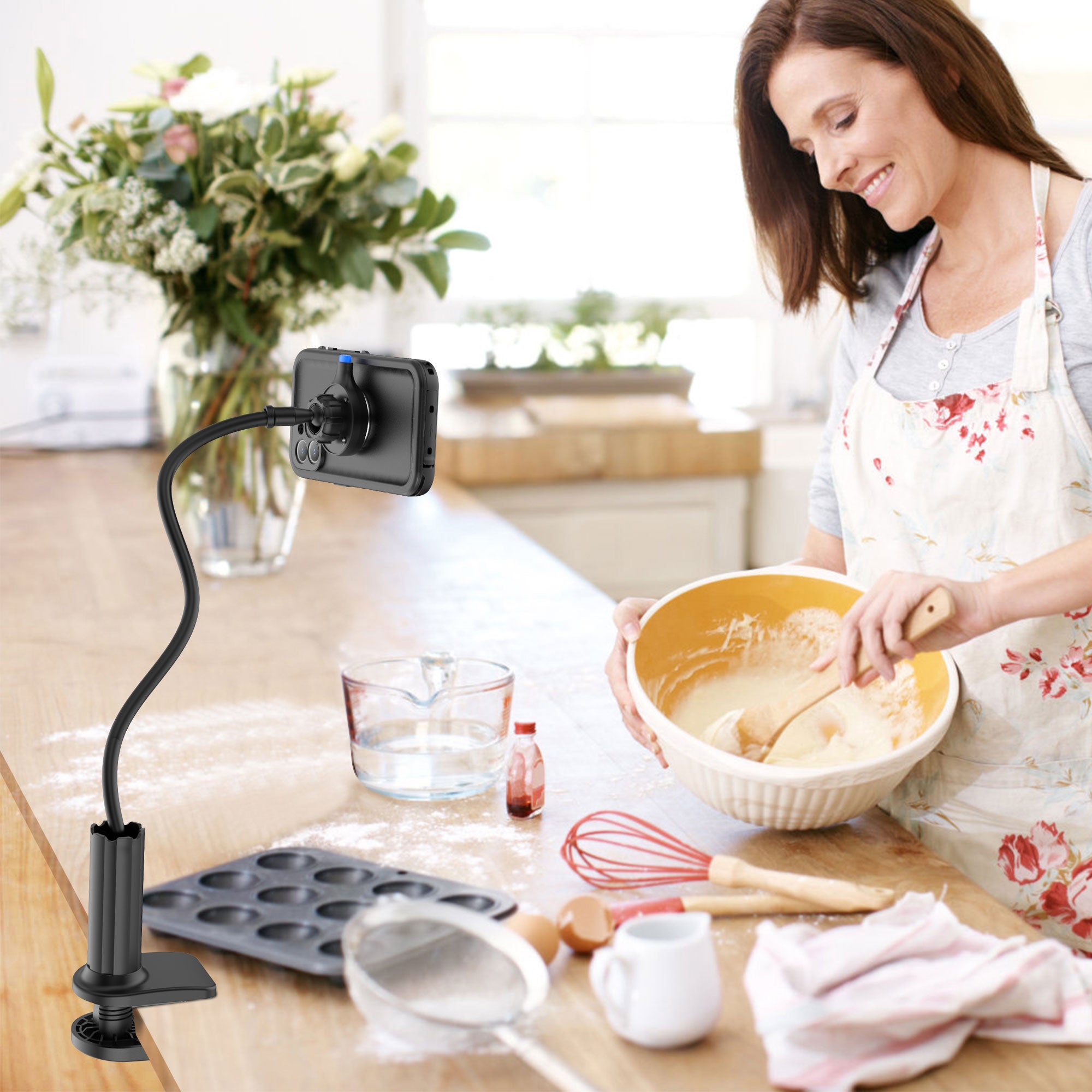 kitchen phone holder