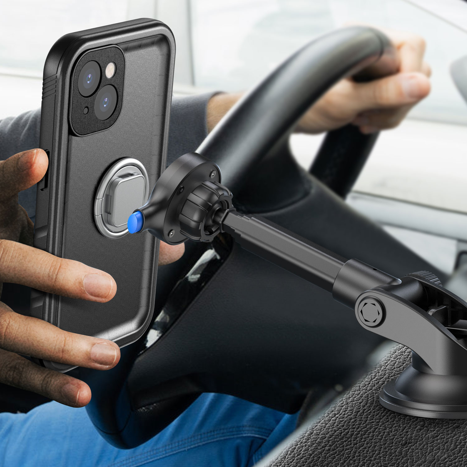 dashboard mount phones
