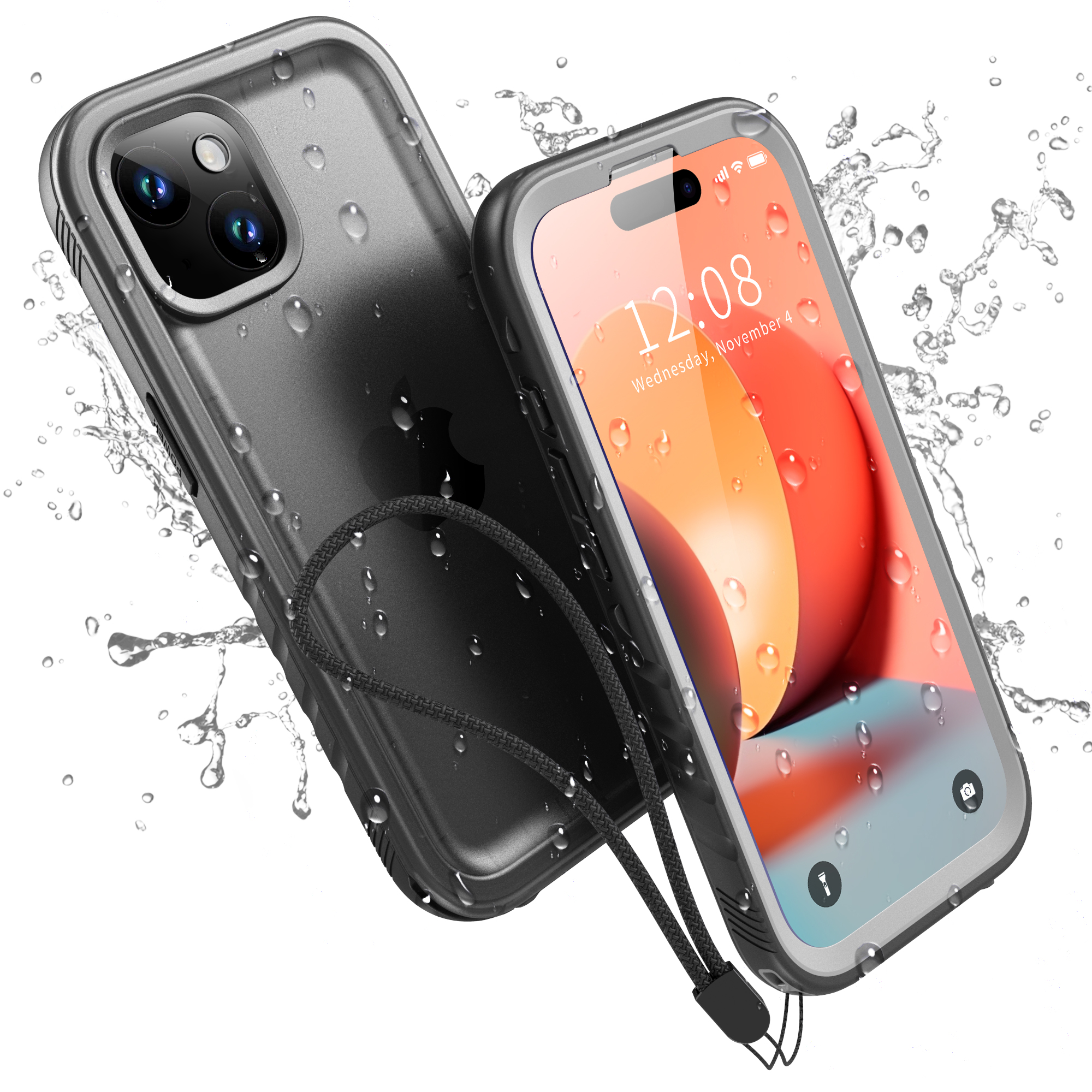 Waterproof Case for iPhone 15