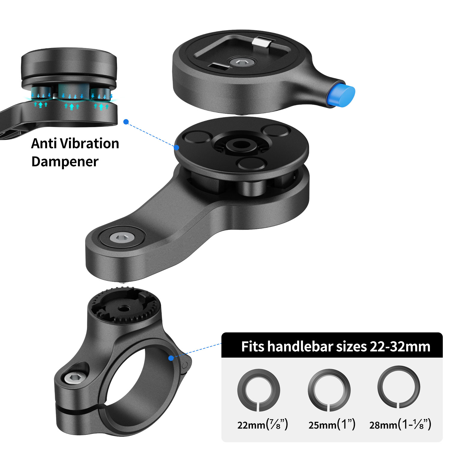 motorcycle cell phone holder