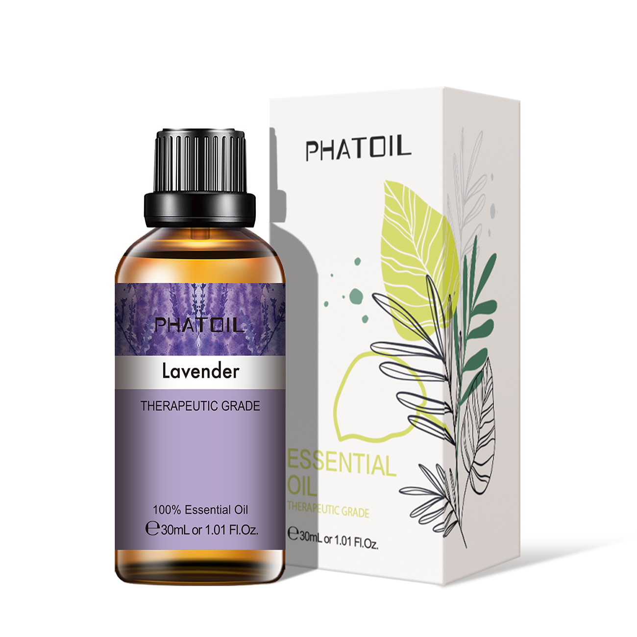 PHATOIL 30ml Pure Essential Oils For Easing Headaches