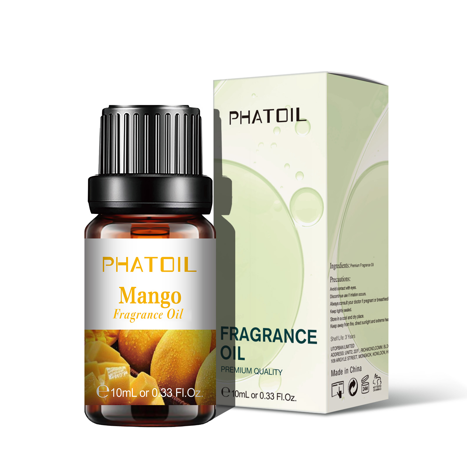 10mL/0.33Fl.Oz Mango Fragrance Oil