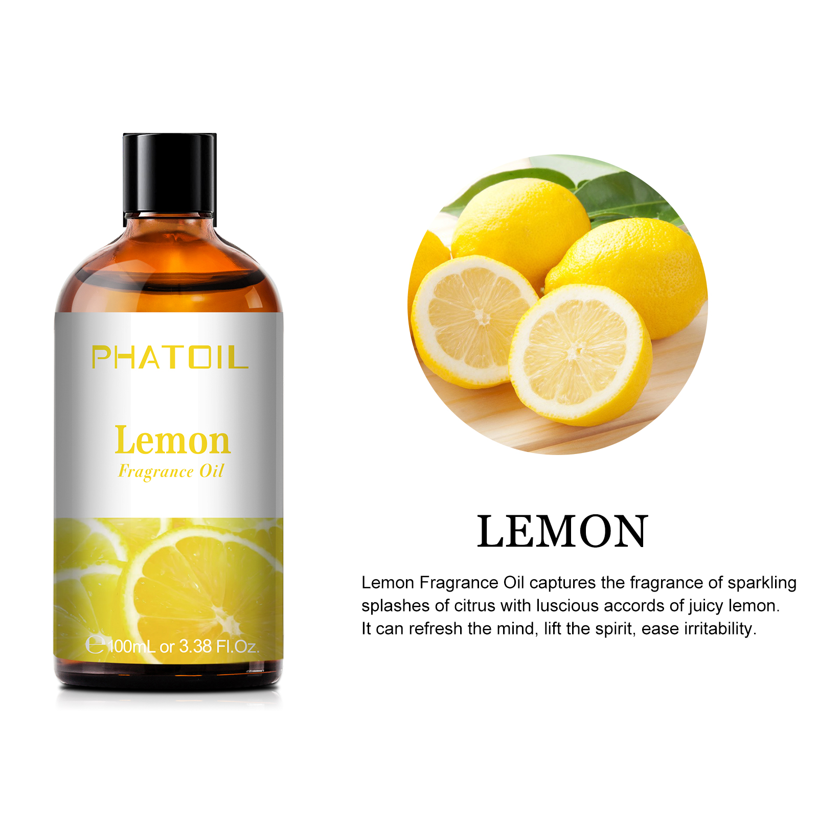 100mL/3.38Fl.Oz Lemon Fragrance Oil