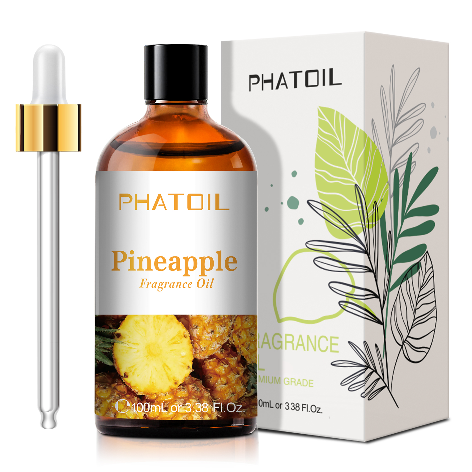 100ml/3.38fl.Oz Pineapple Fragrance Oil