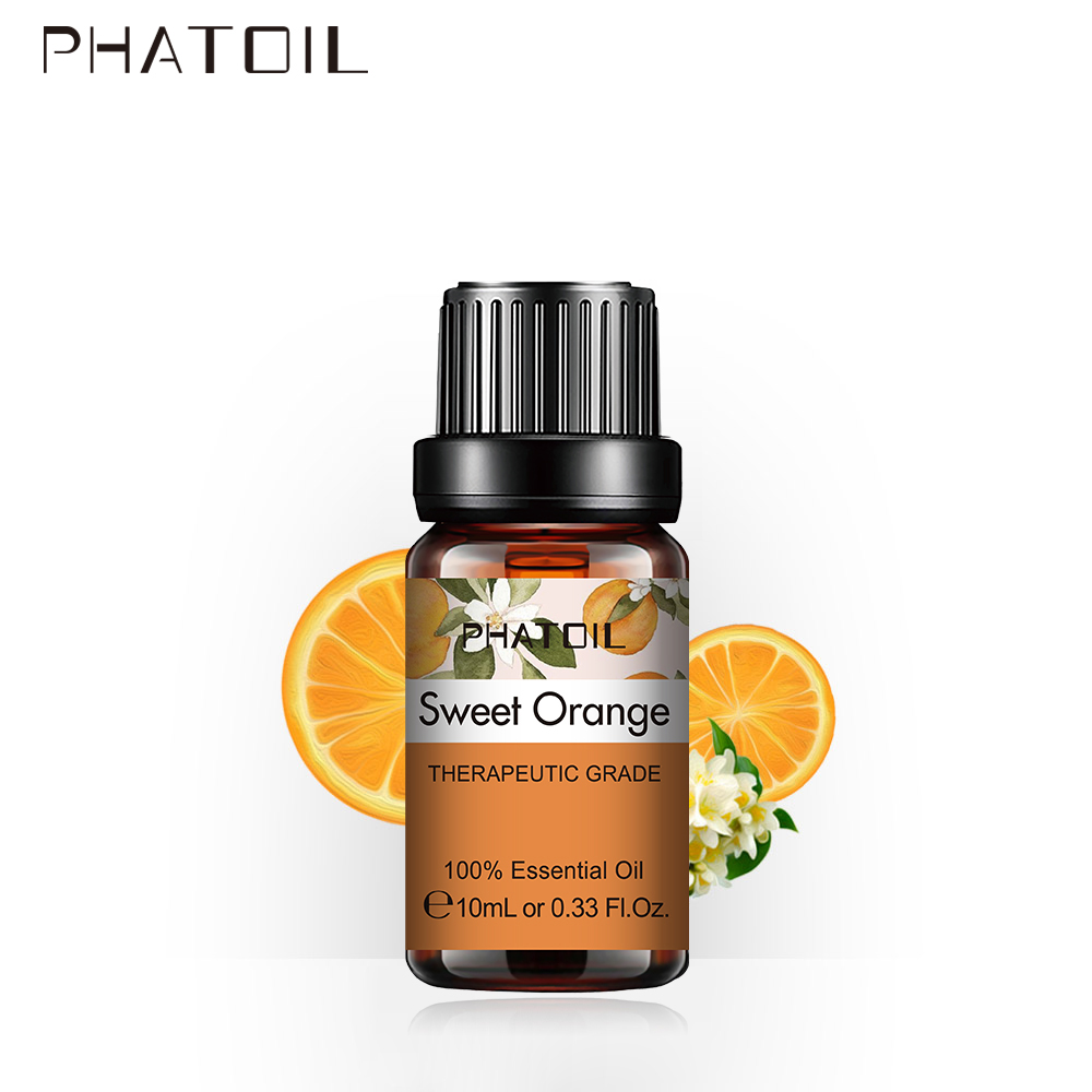 10ml/0.33fl.Oz Sweet Orange Pure Essential Oils 