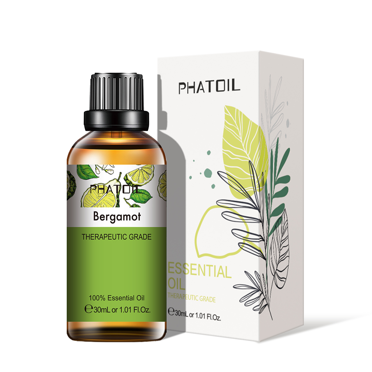 PHATOIL 30ml Pure Essential Oils --- Citrus Scent