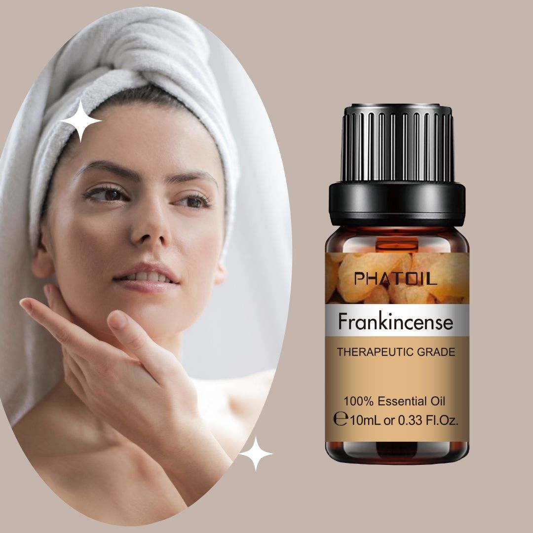 10ml Frankincense Pure Essential Oils &10ml other essential oils that blend it very well
