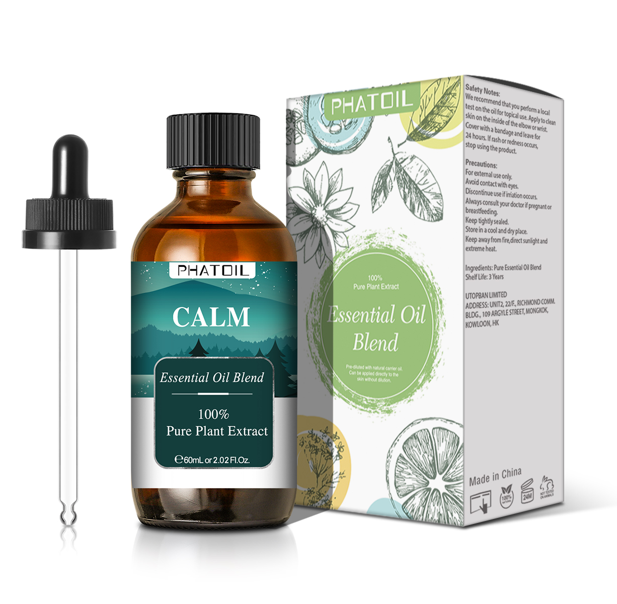 60ml Calm Essential Oil Blend