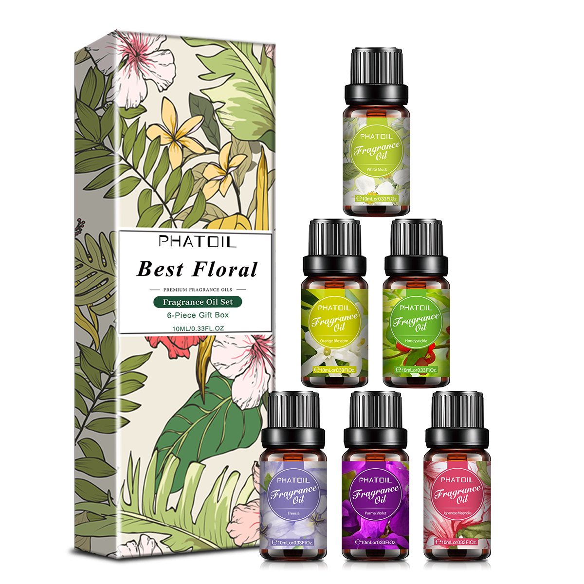 6 in 1 home Perfume oils kit for candles soaps diffuse 10mlx6 pics