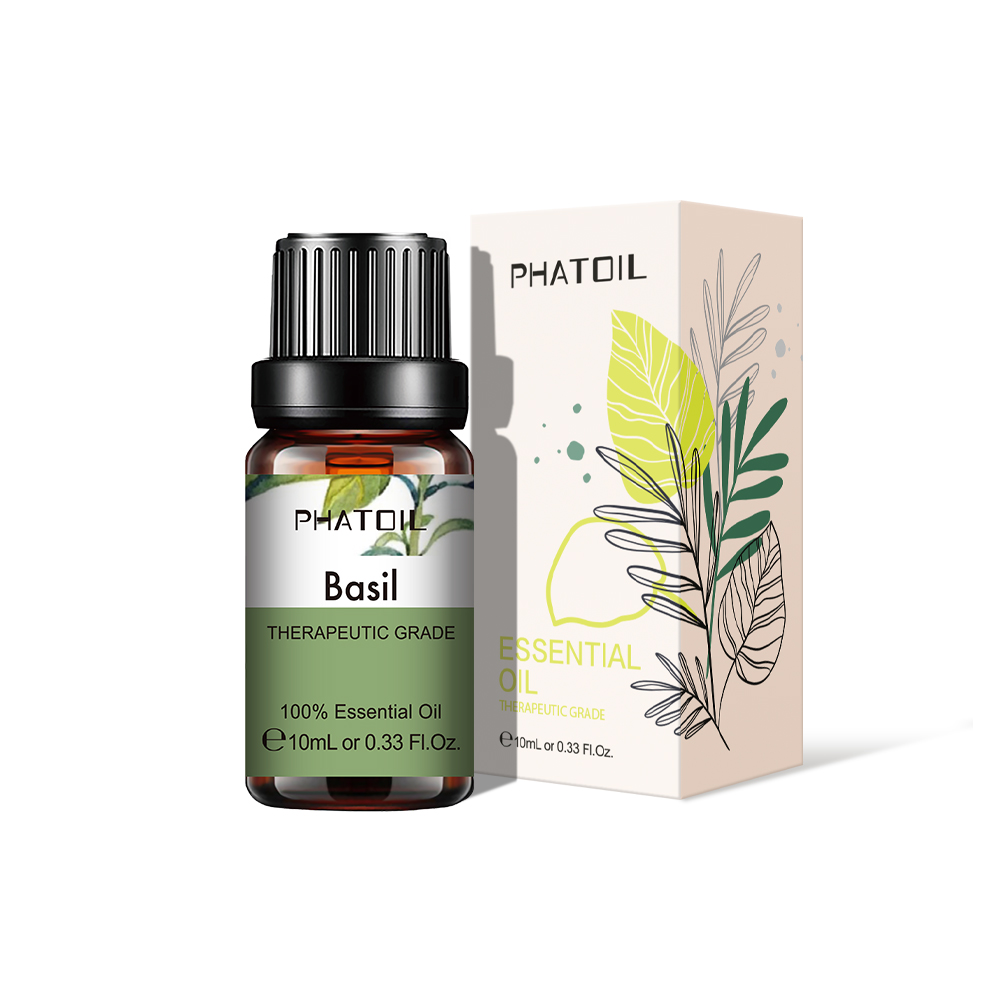 10ml/0.33fl.Oz Basil Essential Oils 