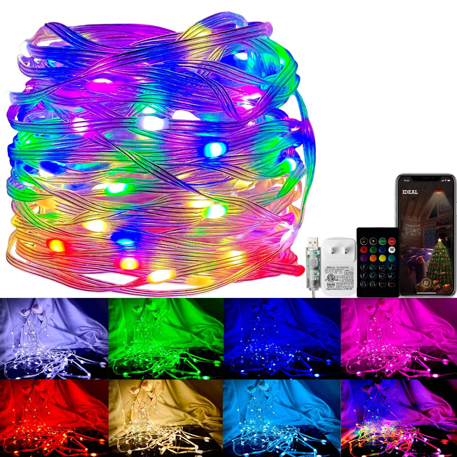 Color Changing Fairy String Lights