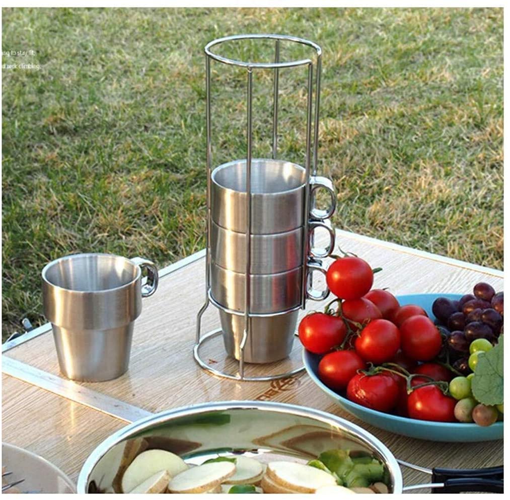 Outdoor Non-magnetic Double-layer Cup
