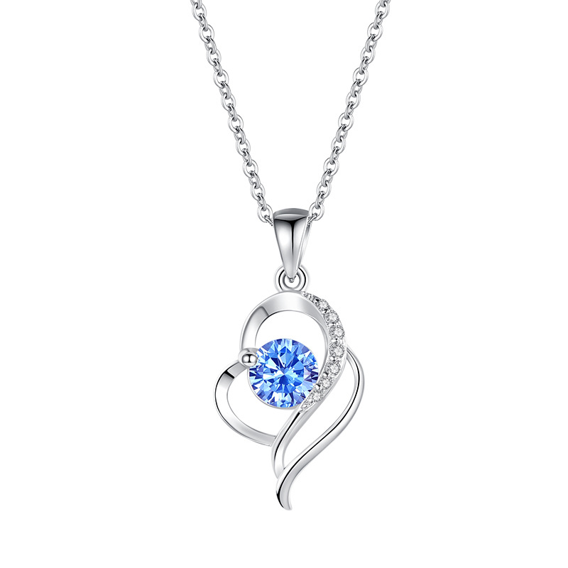 Love Pendant S925 Sterling Silver Necklace-BilngRunway