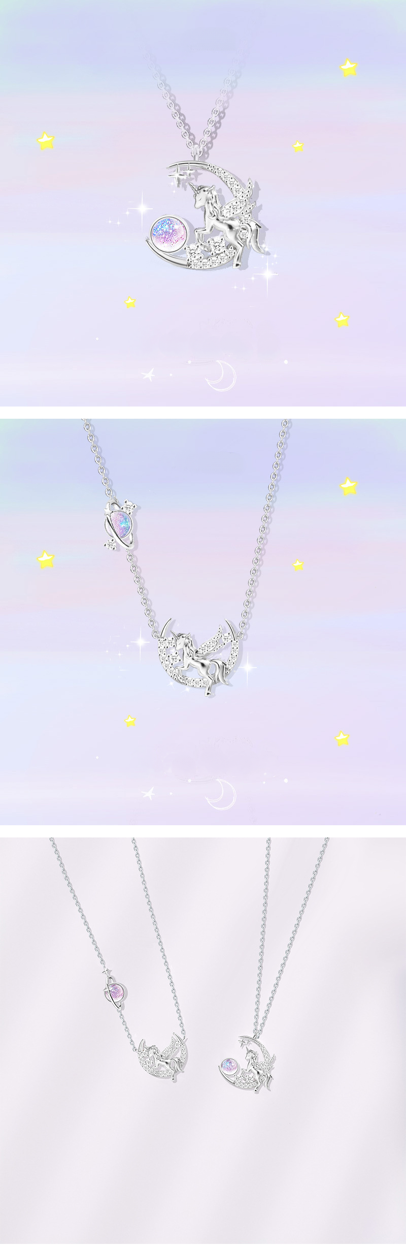 GLAM SCALE シルバー ユニコーン ネックレス 完全早い者勝ち 激レア 