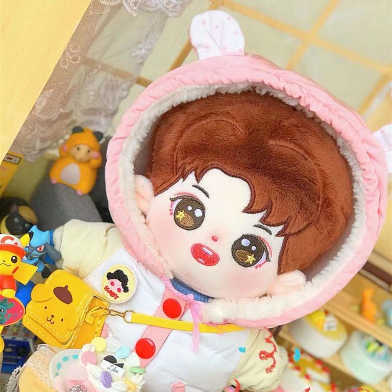 现货《棉花娃娃》任嘉伦可爱明星娃娃公仔20cm Ren Jialun Cute