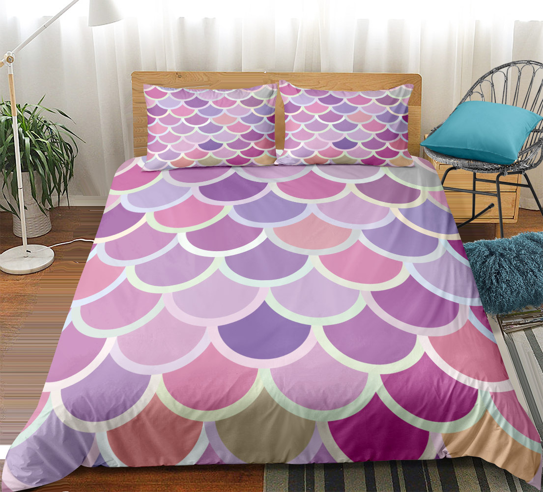 Mermaid Scale Bedding Set