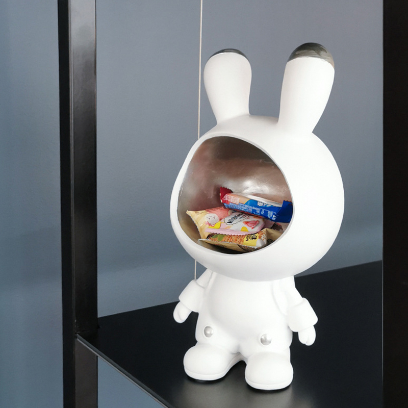 Rabbit Astronaut Tray Decoration