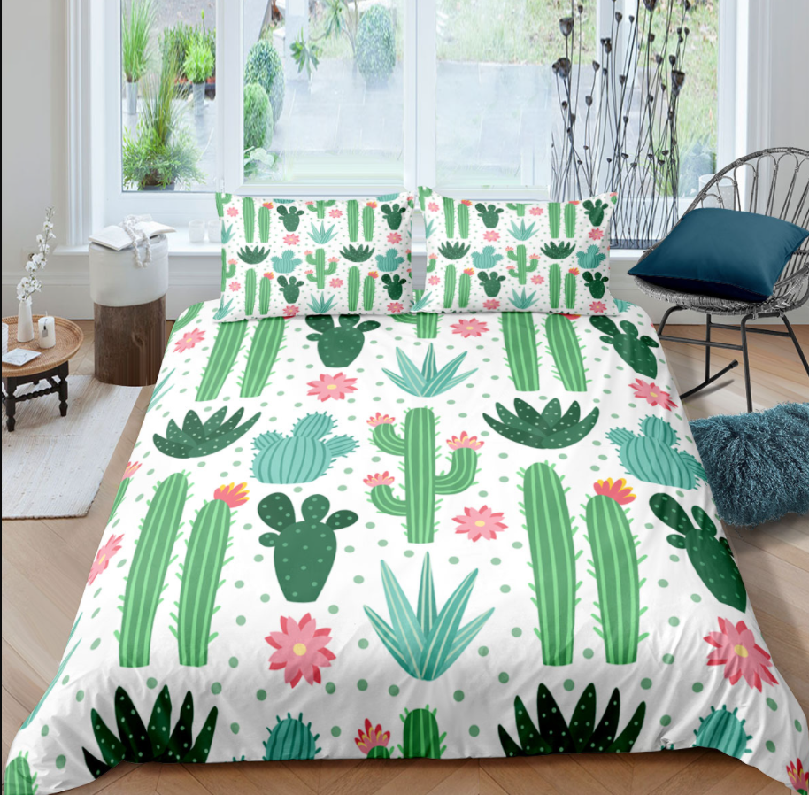 Cactus Tropical Bedding Set