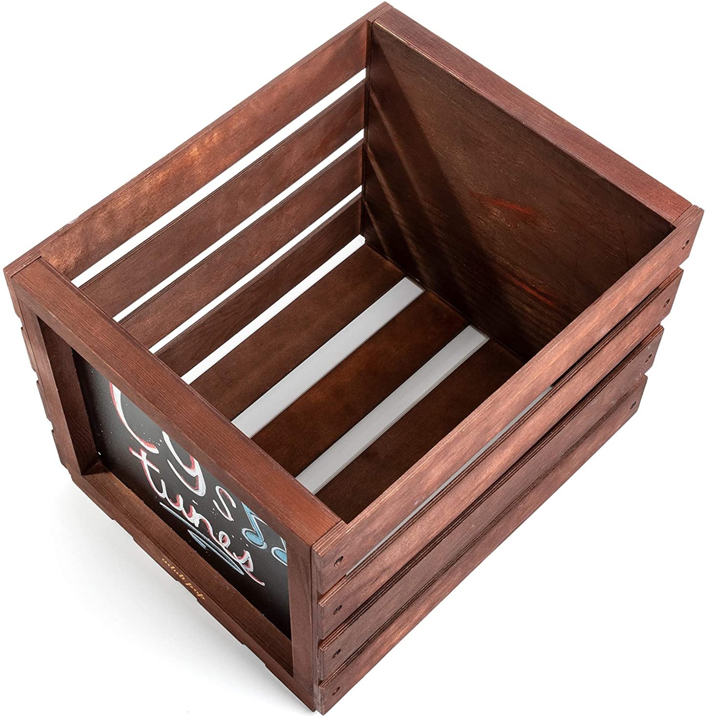 Vinyl Record Storage Create In Classic Wood Color