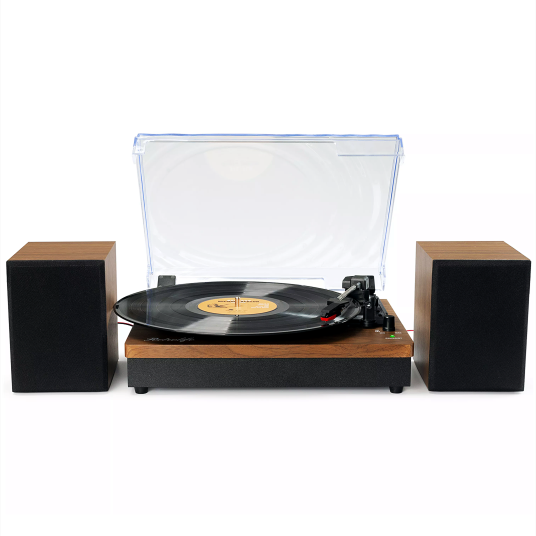 turntable stereo with speakers