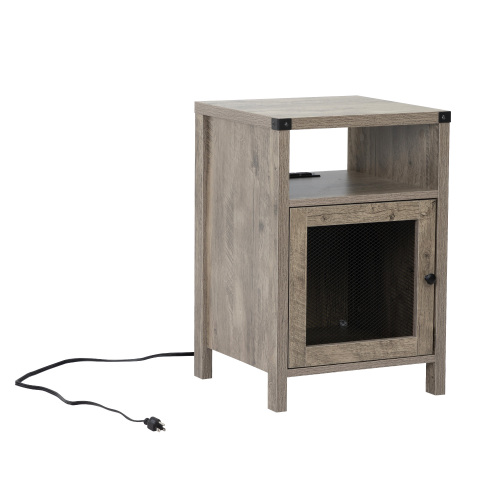 Storage Shelf with Power Outlets