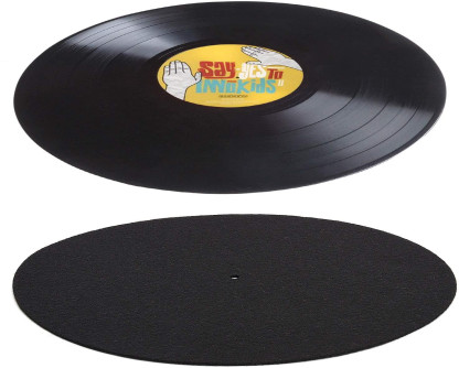 Turntable Slipmat Anti-Static Wool Mat