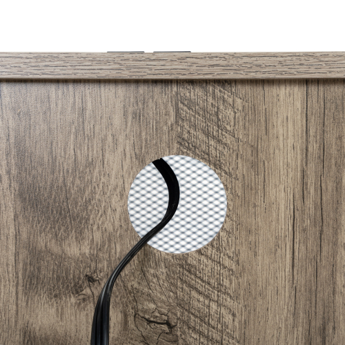 Storage Shelf Hole Detail