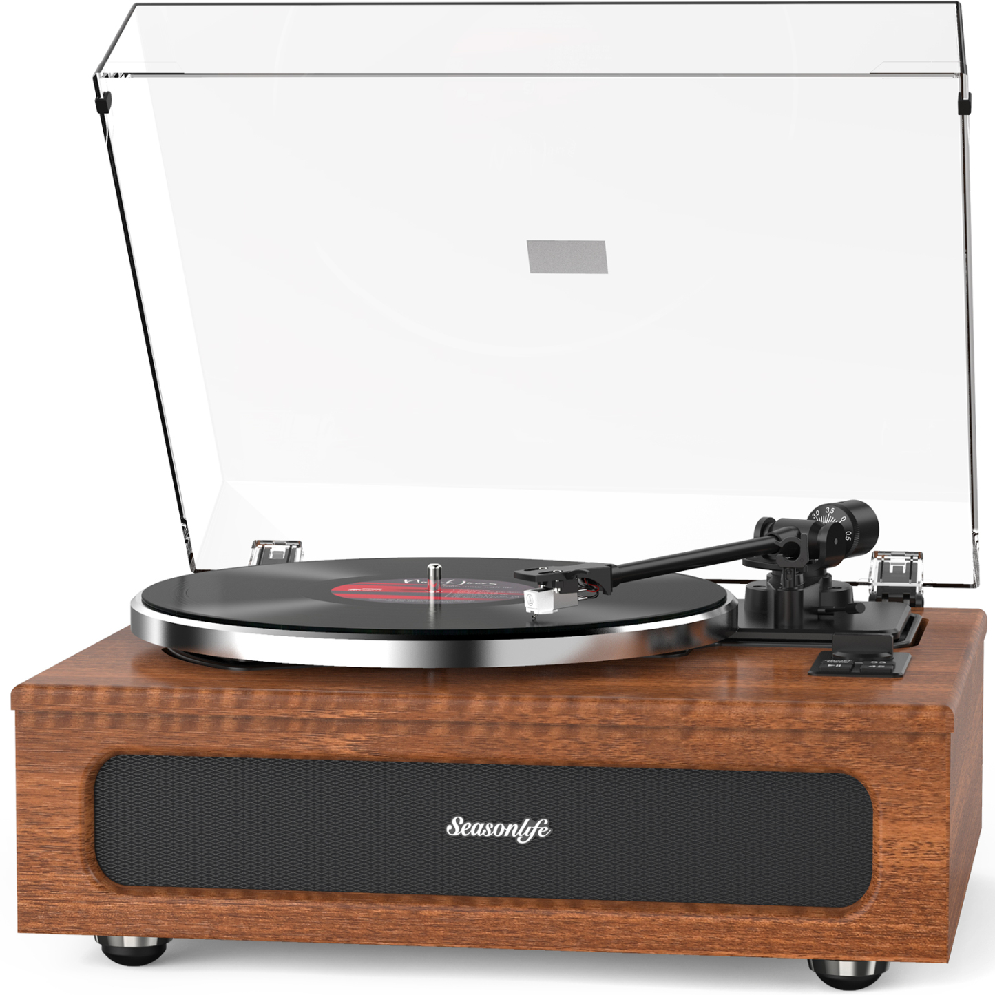 Upgraded All-in-One Record Player with High-Fidelity Sound