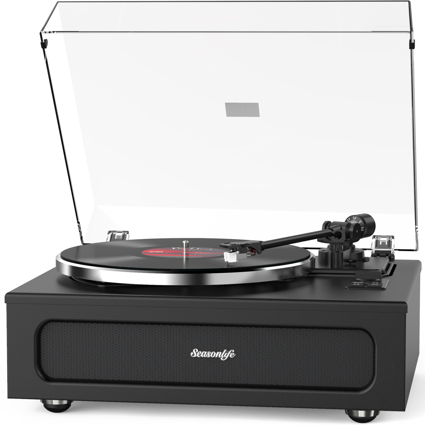Upgraded Bluetooth AllinOne Record Player with Builtin S RetroLife