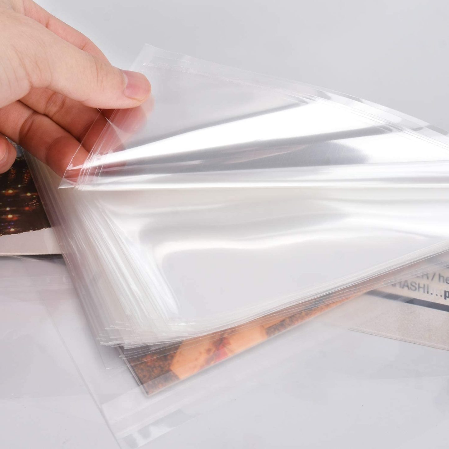 100 PCS LP Outer&Inner Sleeves Vinyl Record Sleeves