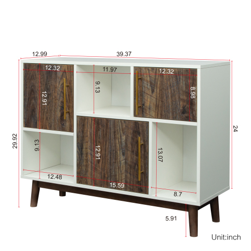 Multi-purpose Vinyl Record Storage Cabinet