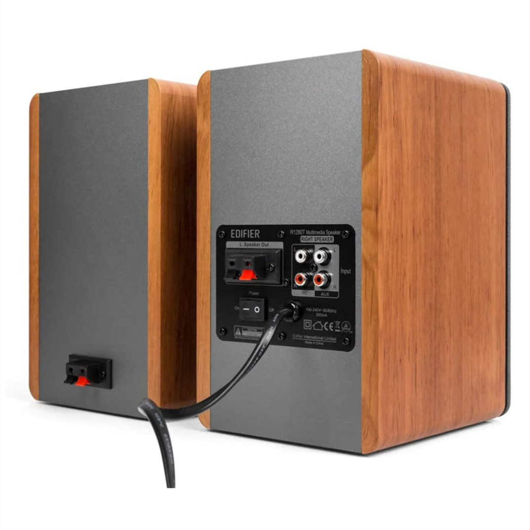 42W Bookshelf Speakers 2.0 Stereo Active Near Field Monitors