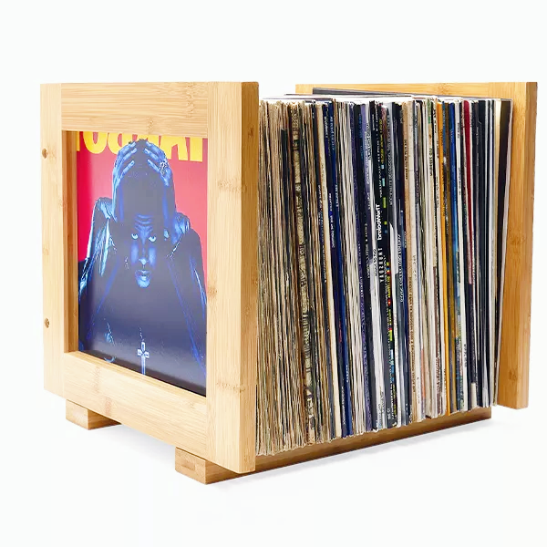 Wooden Vinyl Stand For Record Storage – Retrolife, Inc. All Rights