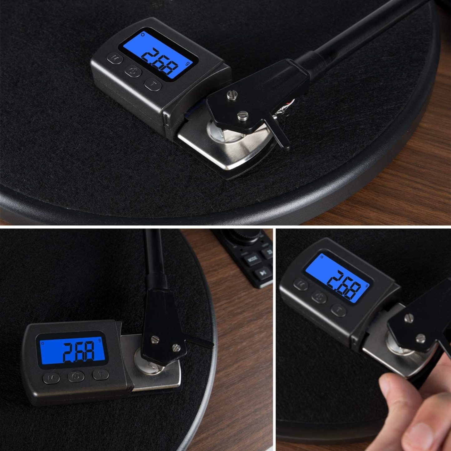 Digital Turntable Stylus Force Scale Gauge 0.01g/5.00g