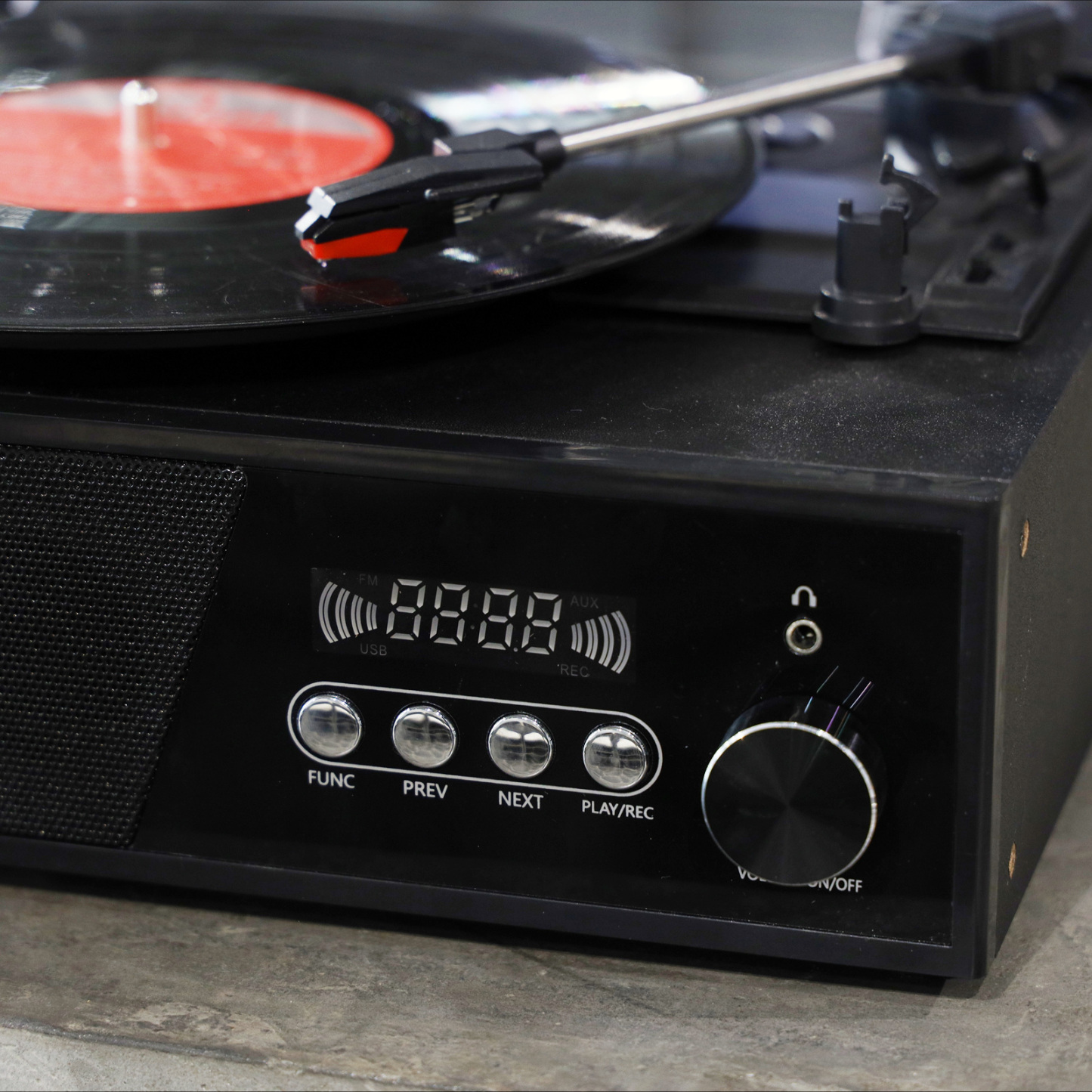 FM Radio Bluetooth Wireless Record Player UD007