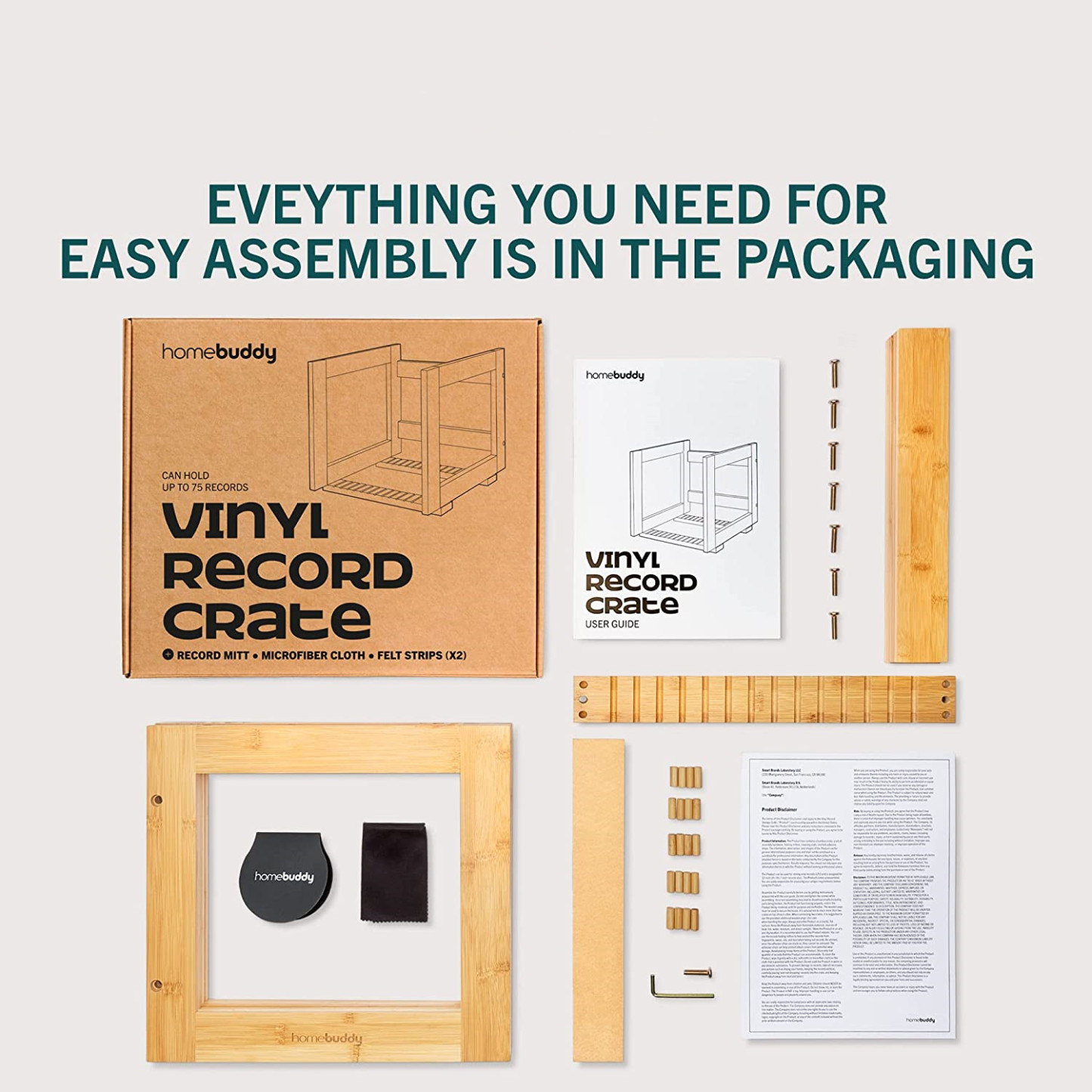 Vinyl Storage Create In Natural Wood Color