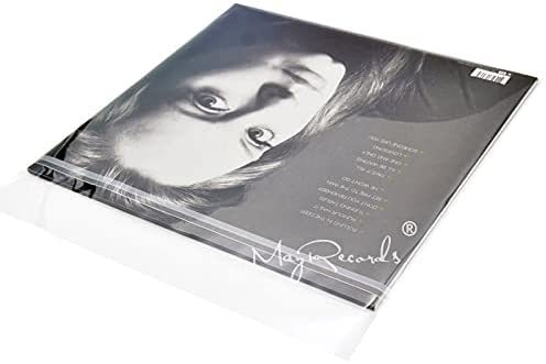 100 PCS LP Outer&Inner Sleeves Vinyl Record Sleeves