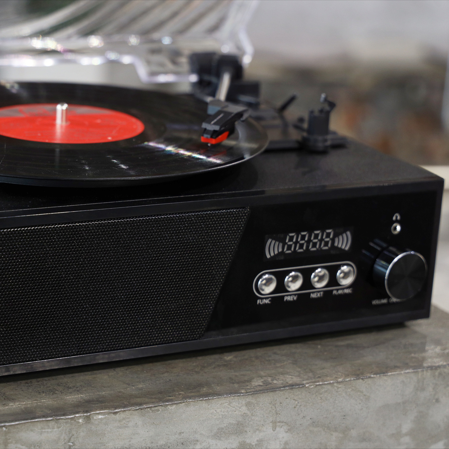 FM Radio Bluetooth Wireless Record Player UD007