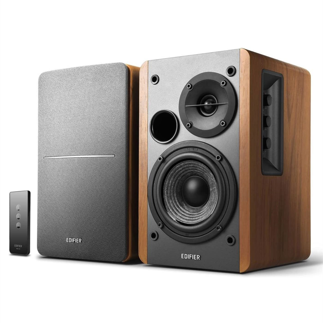 42W Bookshelf Speakers 2.0 Stereo Active Near Field Monitors